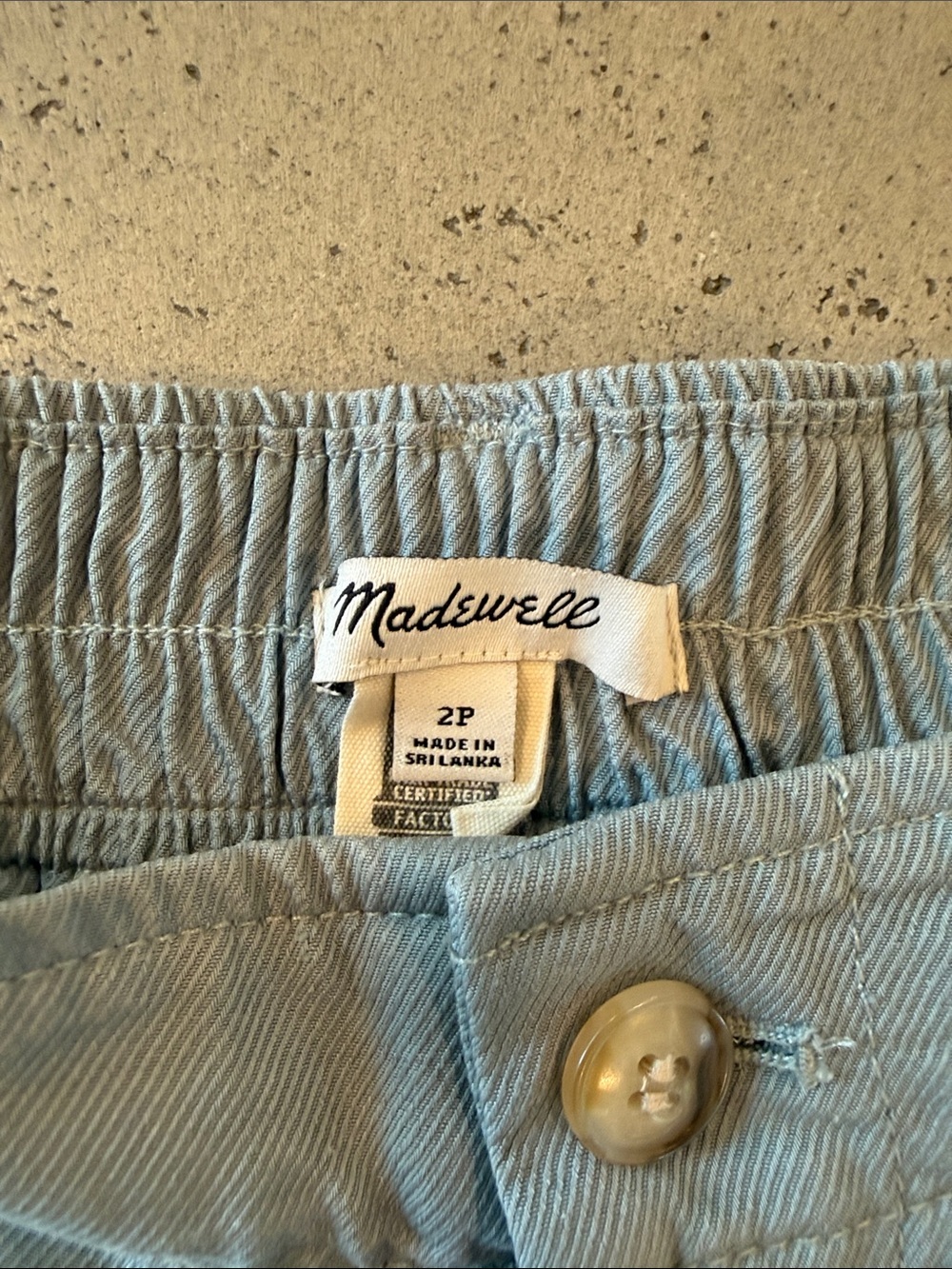 Madewell Light Blue Relaxed Chinos - Picture 5 of 5